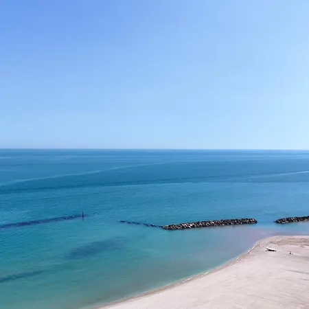 Se088 - Senigallia, Elegante Attico Fronte Mare 아파트